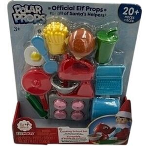 Elf on the Shelf Cooking School Set 22-Piece Polar Props